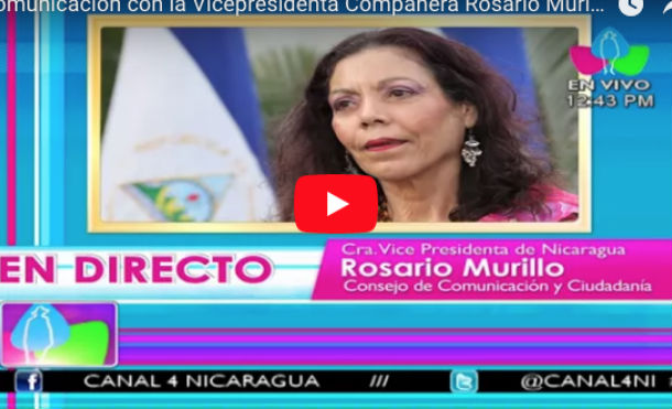 Comunicación con la Vicepresidenta Compañera Rosario Murillo, 06 de Febrero 2018