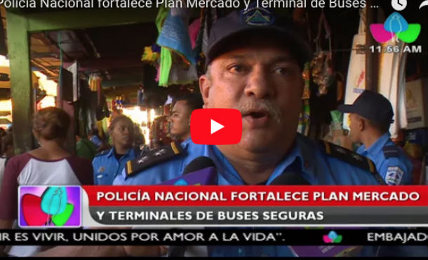 Policía Nacional fortalece Plan Mercado y Terminal de Buses Seguras