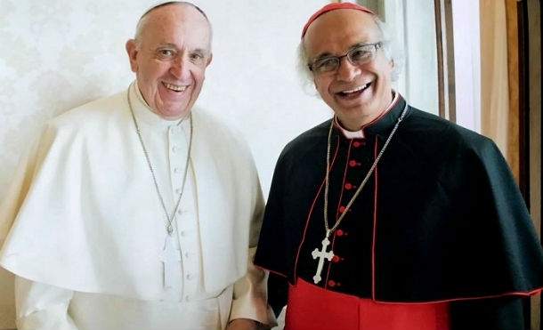 Papa Francisco recibió al Cardenal Leopoldo Brenes