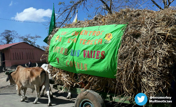 Comunidades de Santa Teresa inician su recorrido a Popoyuapa