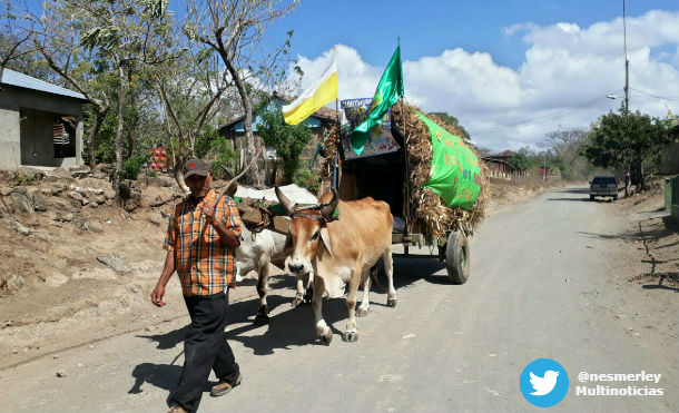 Comunidades de Santa Teresa inician su recorrido a Popoyuapa