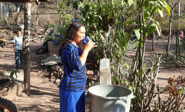 Yalagüina inaugura proyecto de Agua potable en la comunidad La Cruz