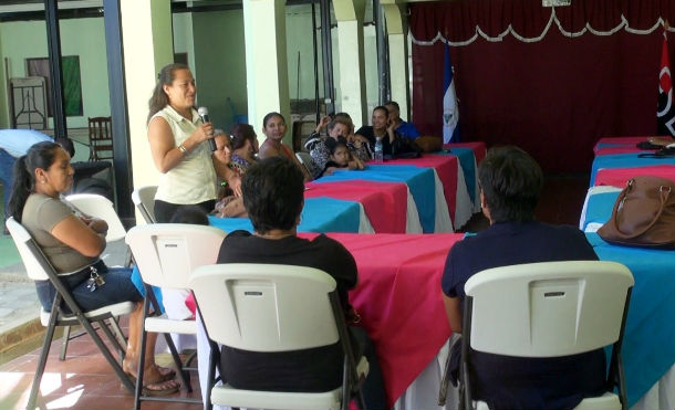 Mujeres de Nindirí comparten experiencias en saludo al Día de la Mujer