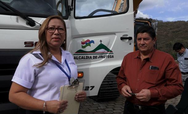 Alcaldía de Jinotega adquiere nuevas maquinarias de construcción