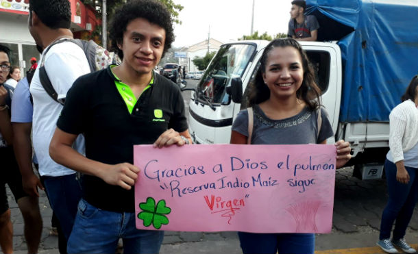 Jóvenes de Matagalpa realizan festival cultural a la madre tierra