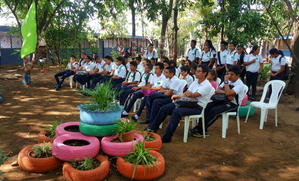 Movimiento Ambientalista Guardabarranco reconoce proyectos estudiantiles de innovación ecológica