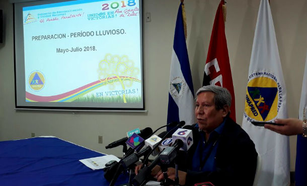 Sinapred presenta plan de preparación del período lluvioso