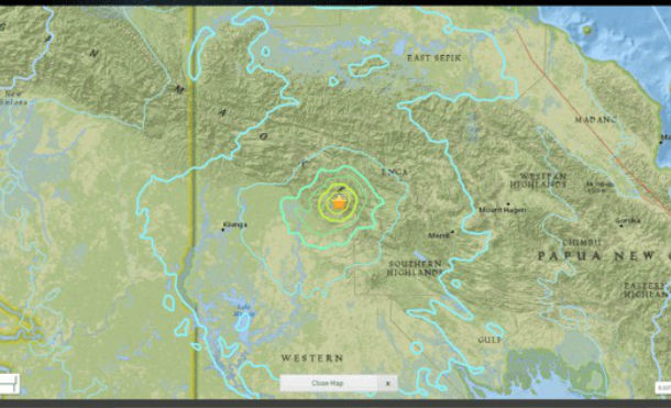 Se registran dos fuertes sismos en Papúa Nueva Guinea
