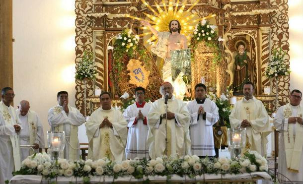 Celebran en Niquinohomo el 120 aniversario de la imagen de Jesús Resucitado