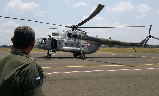 Foto: Juan Cortez Llega a Nicaragua helicóptero apagafuego para sofocar incendio en Reserva Indio Maíz