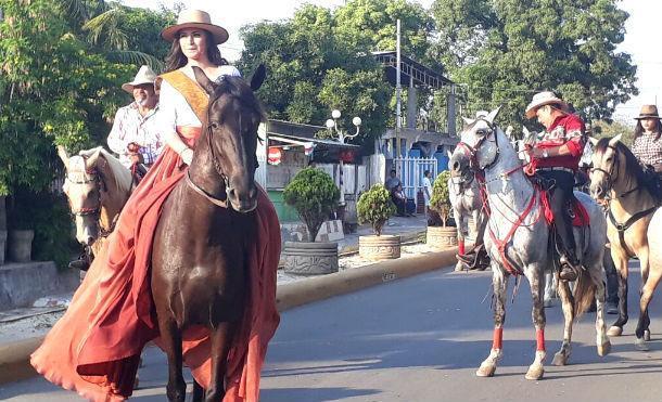 Exitoso desfile hípico en el municipio de San Rafael del Sur