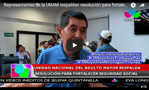 Representantes de la Unidad Nacional del Adulto Mayor respaldan resolución para fortalecer seguridad social