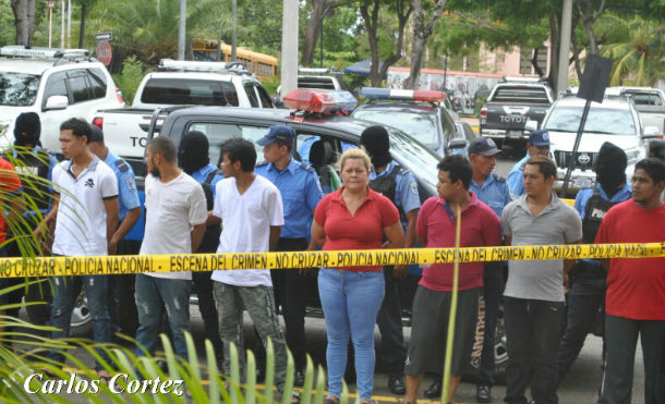 Policía Nacional presenta informe de acciones operativas ejecutadas en Managua