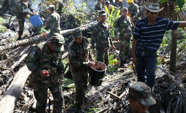 Gobierno Sandinista realiza ingentes esfuerzos para sofocar voraz incendio en la Reserva Indio Maíz