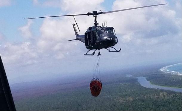 Ejército de Nicaragua mantiene vigilancia en zonas que fueron afectadas por incendio en Reserva Indio Maíz