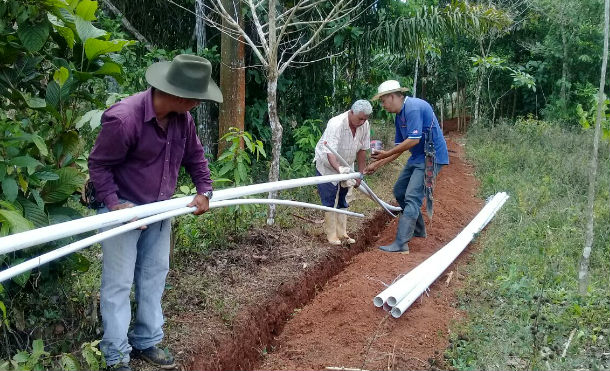 Alcaldía de Nueva Guinea ejecuta proyecto de agua potable