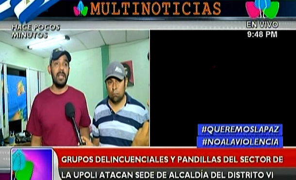 Grupos delincuenciales y pandillas del sector de la UPOLI atacan sede de la Alcaldía del Distrito Seis