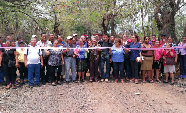 Alcaldía de Chinandega inaugura reparación de caminos en Mocorón