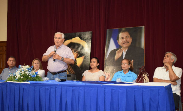 Comandante Edén Pastora se reúne con combatientes históricos del departamento de Granada