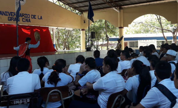 San Rafael del Sur: inician celebraciones del 38 aniversario de la Cruzada Nacional de Alfabetización