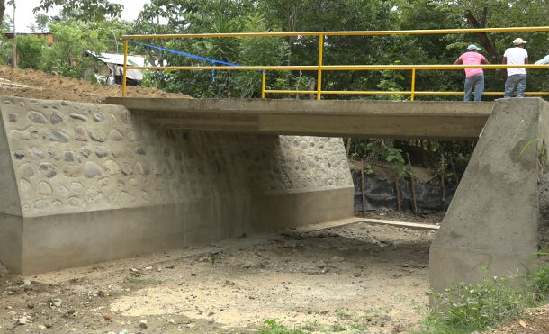 Alcaldía de Ocotal inaugura nuevo puente vehicular en el barrio 19 de Julio