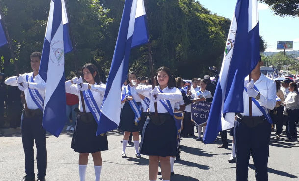 Estelí rinde honores a la Patria