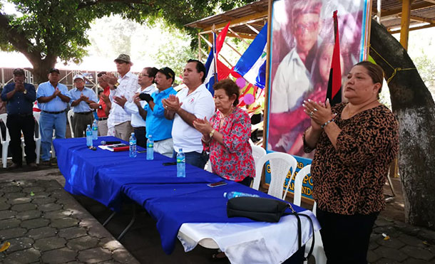 Chinandega: Militancia histórica despide el 2018 reafirmando su compromiso con la Revolución