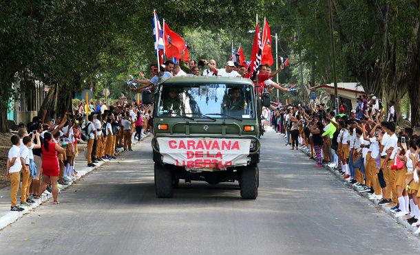 Cuba conmemora aniversario 60 de la Caravana de la Libertad