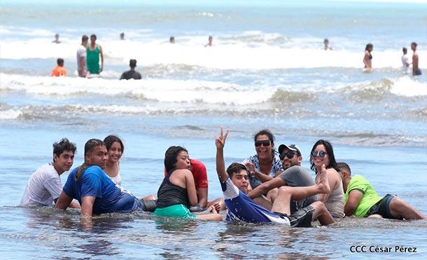 (+Video) Este Lunes Santo más de 124 mil nicaragüenses se movilizaron en actividades de Verano