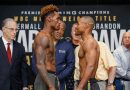 Jermall Charlo y Brandon Adams logran superar la báscula sin problemas durante el pesaje