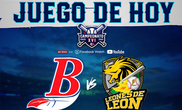 EN VIVO) Indios del Bóer vs Leones de León - XVI Campeonato LBPN 2020