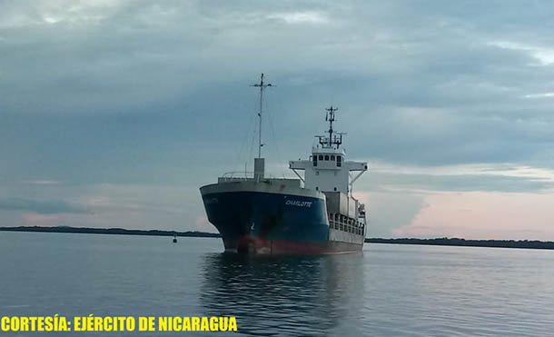 Foto Ejército de Nicaragua // Se brindó protección y seguridad a buques mercantes y flota pesquera