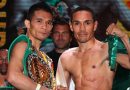 Francisco Estrada y Srisaket Sor Rungvisai antes de su segundo enfrentamiento / Foto: Ed Mulholland – Matchroom Boxing