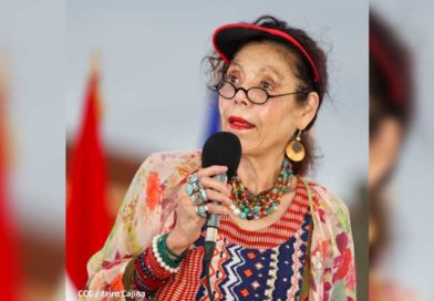 Vicepresidenta de Nicaragua, Rosario Murillo durante Acto del 87 Aniversario del Tránsito a la Inmortalidad del General Augusto C. Sandino