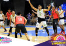 Jugadores de los equipos miembros del VI Torneo Nacional de Baloncesto Carlos Ulloa In Memoriam desde el Polideportivo Alexis Argüello.