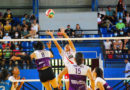 Jugadoras de Las Panteras de Managua durante su partido ante el Real Estelí en la semifinal de la Liga de Voleibol Femenino de Nicaragua.