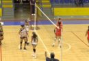 Partido de las semifinales de voleibol nacional