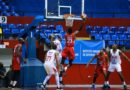 Real Estelí y Titanes de Barranquilla durante un juego en la ciudad de Panamá en la fase de grupo de la BCL Americas.