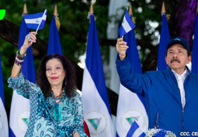 Comandante Daniel Ortega y Compañera Rosario Murillo