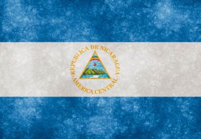 Bandera de Nicaragua.