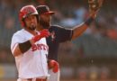 Cheslor Cuthbert durante un juego con los Louisville Bats