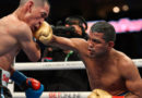 omán “Chocolatito” González y Juan Francisco “El Gallo” Estrada durante su segunda pelea en Estados Unidos.