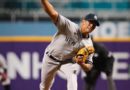 Jonathan Loáisiga jugador nicaragüense de los Yankees de Nueva York en las Grandes Ligas.