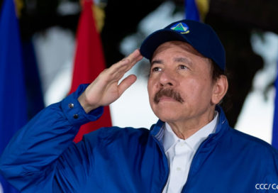 Presidente de la República de Nicaragua, Comandante Daniel Ortega Saavedra.