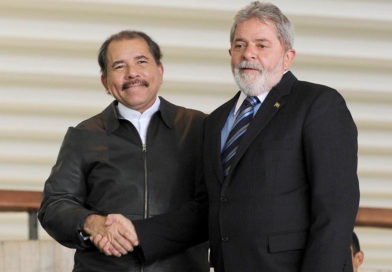 Presidente de Nicaragua, Comandante Daniel Ortega junto al Ex presidente de Brasil, Lula da Silva