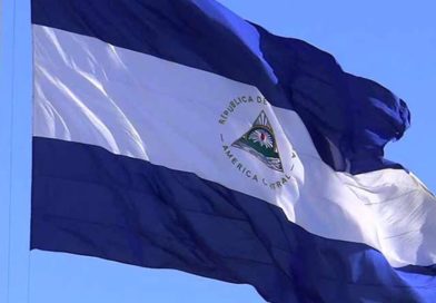 Bandera de la República de Nicaragua