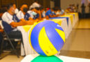 Balón de voleibol durante la inauguración del Torneo de Voleibol Masculino 2021.