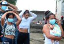 Nicaragüenses participando en el Tercer Ejercicio Nacional para Proteger la Vida