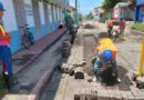 Trabajadores de ENACAL durante las labores realizadas en Moyogalpa