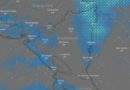 Imagen satelital sobre el clima en Nicaragua